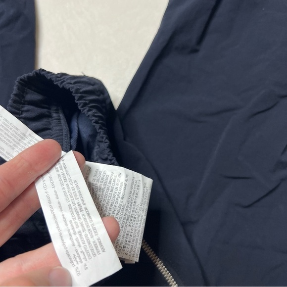 Zara Cargo Trousers With Zips Blue NWT - Picture 10 of 12